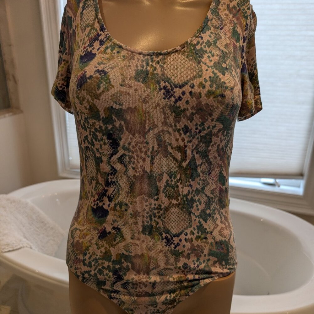AllSaints Masala Raffi Bodysuit Size 6